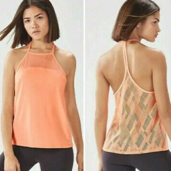 FABLETICS Lavinia Demi Lovato Mesh Racerback Top, Size M, NWT - Picture 2 of 10